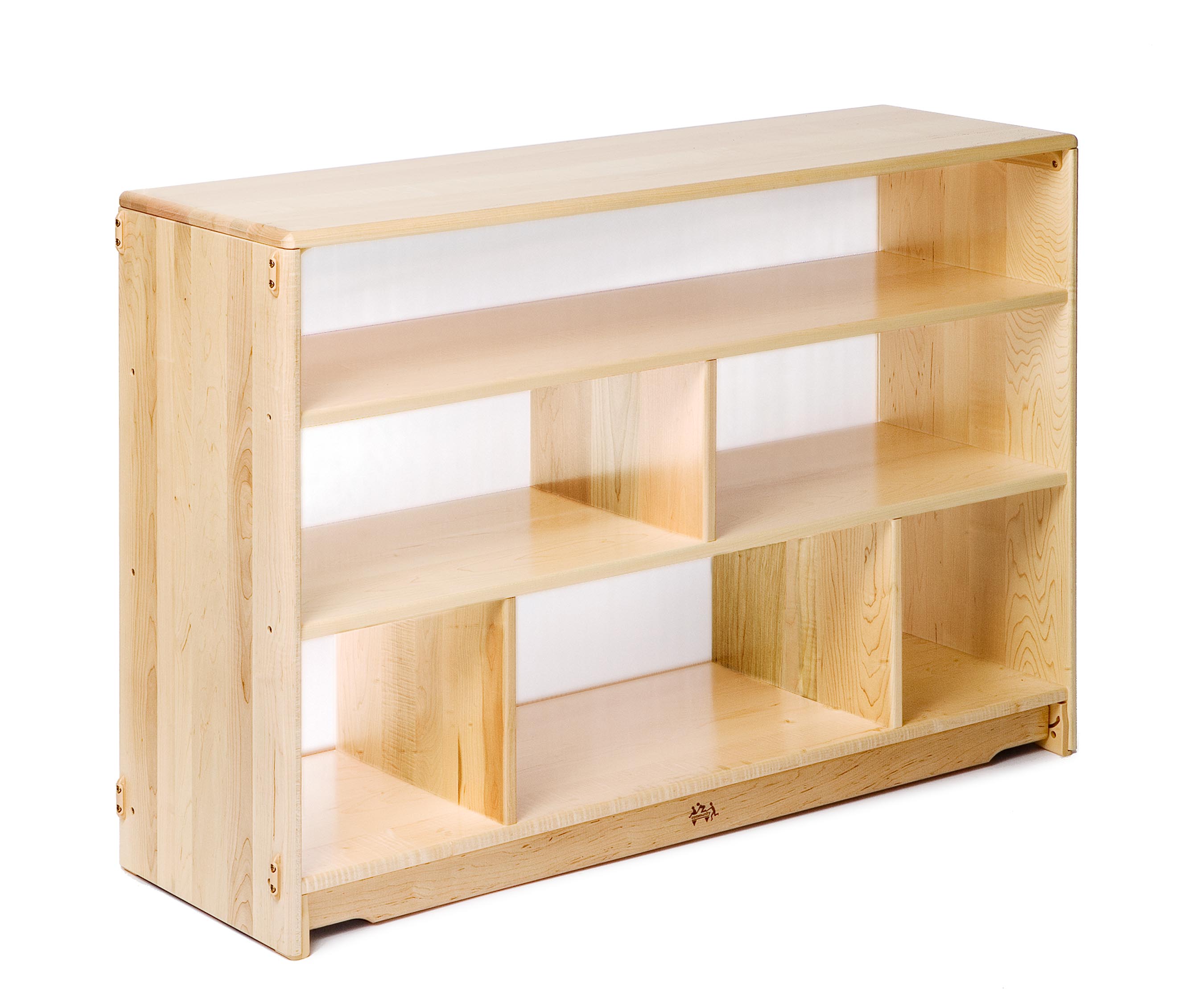 Translucent back shelf 124x81 cm