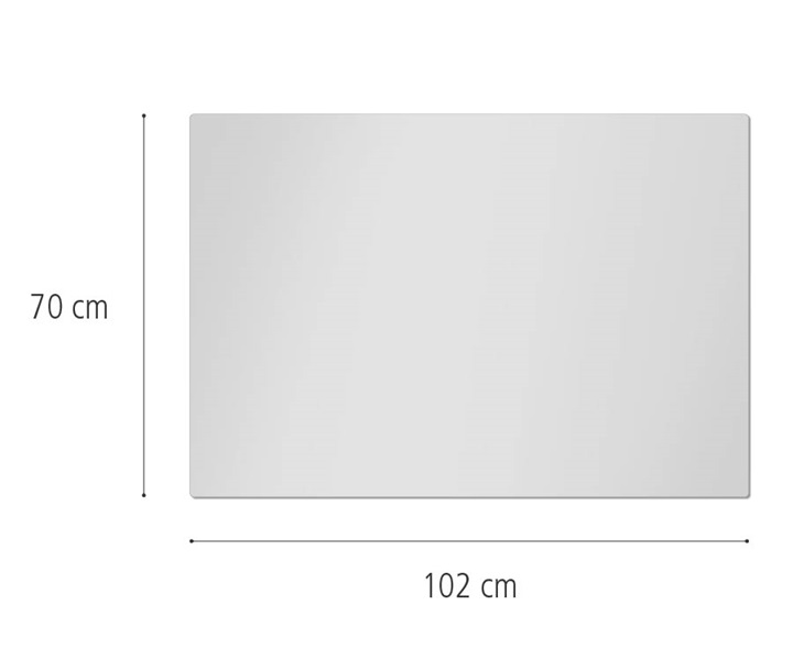F456 Clear Cover, 102cm x 70cm dimensions