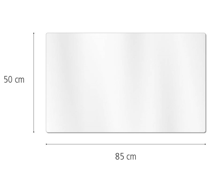 F844 Mirror Cover, 85cm x 50cm dimensions