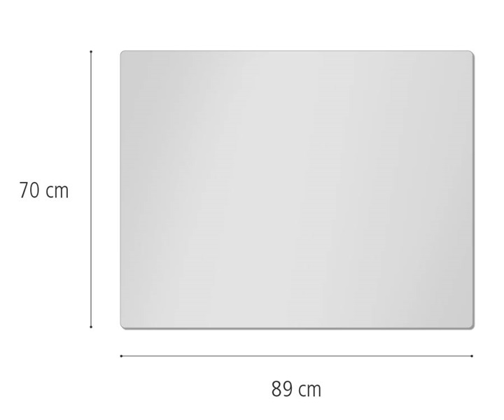 F855 Clear Cover, 89cm x 70cm dimensions