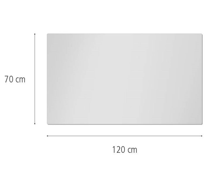 F856 Clear Cover, 120cm x 70cm dimensions