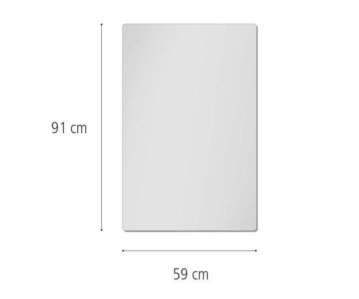 Clear Cover, 59cm x 91cm dimensions