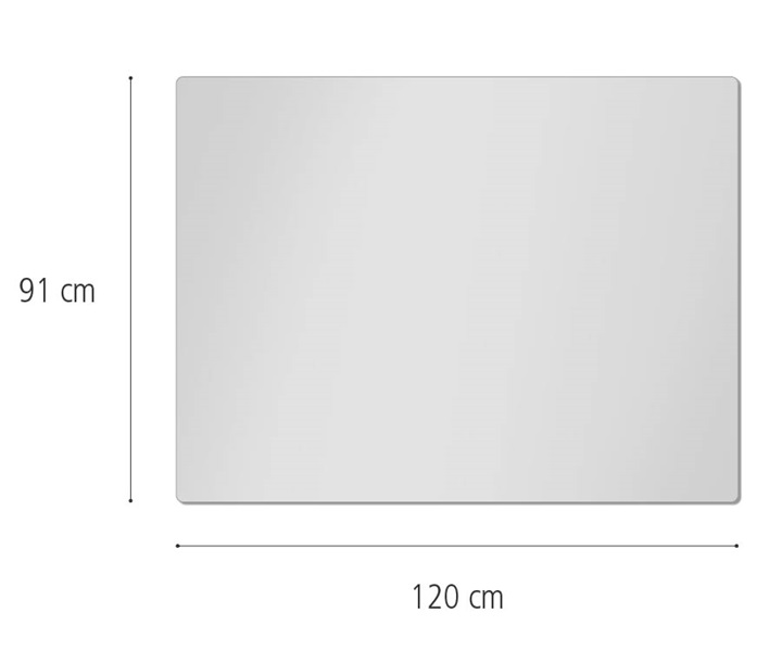 Clear Cover, 120cm x 91cm dimensions