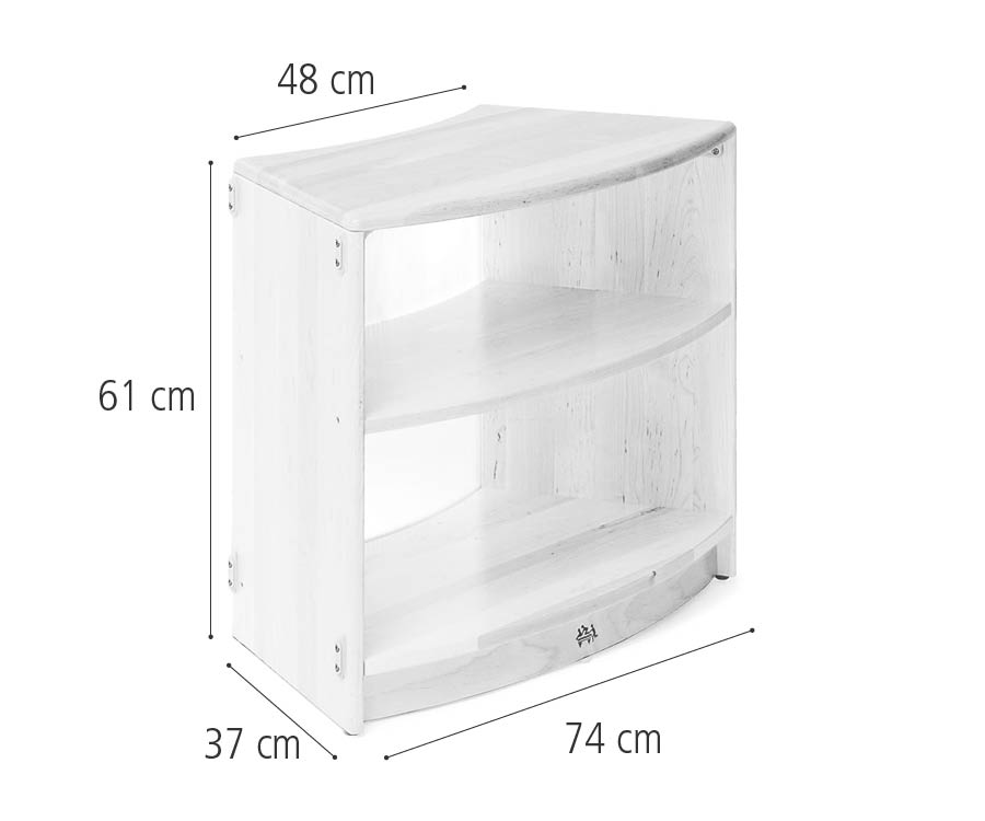 F625 Translucent back sweep 61 cm dimensions