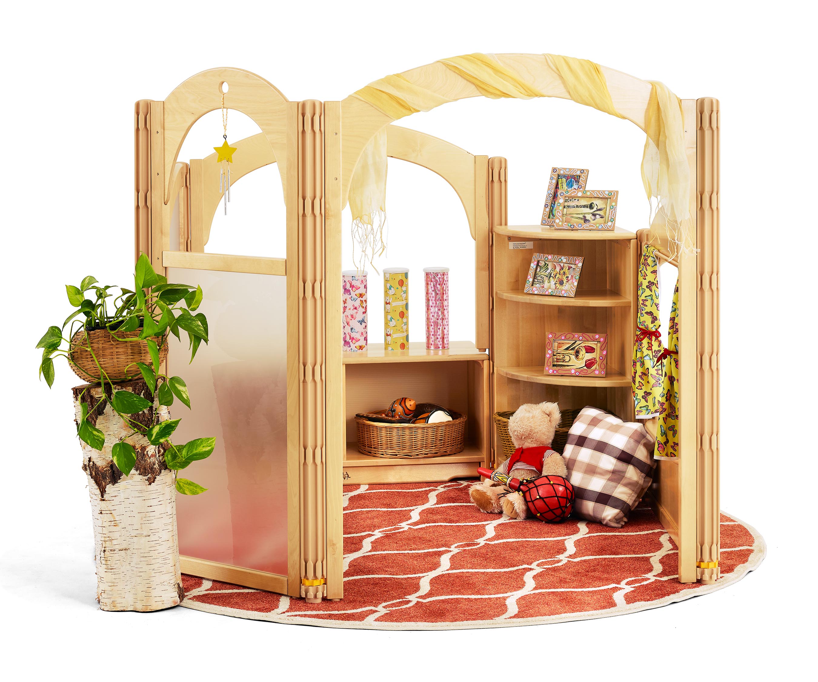 F675 Corner shelf unit 81 cm 1