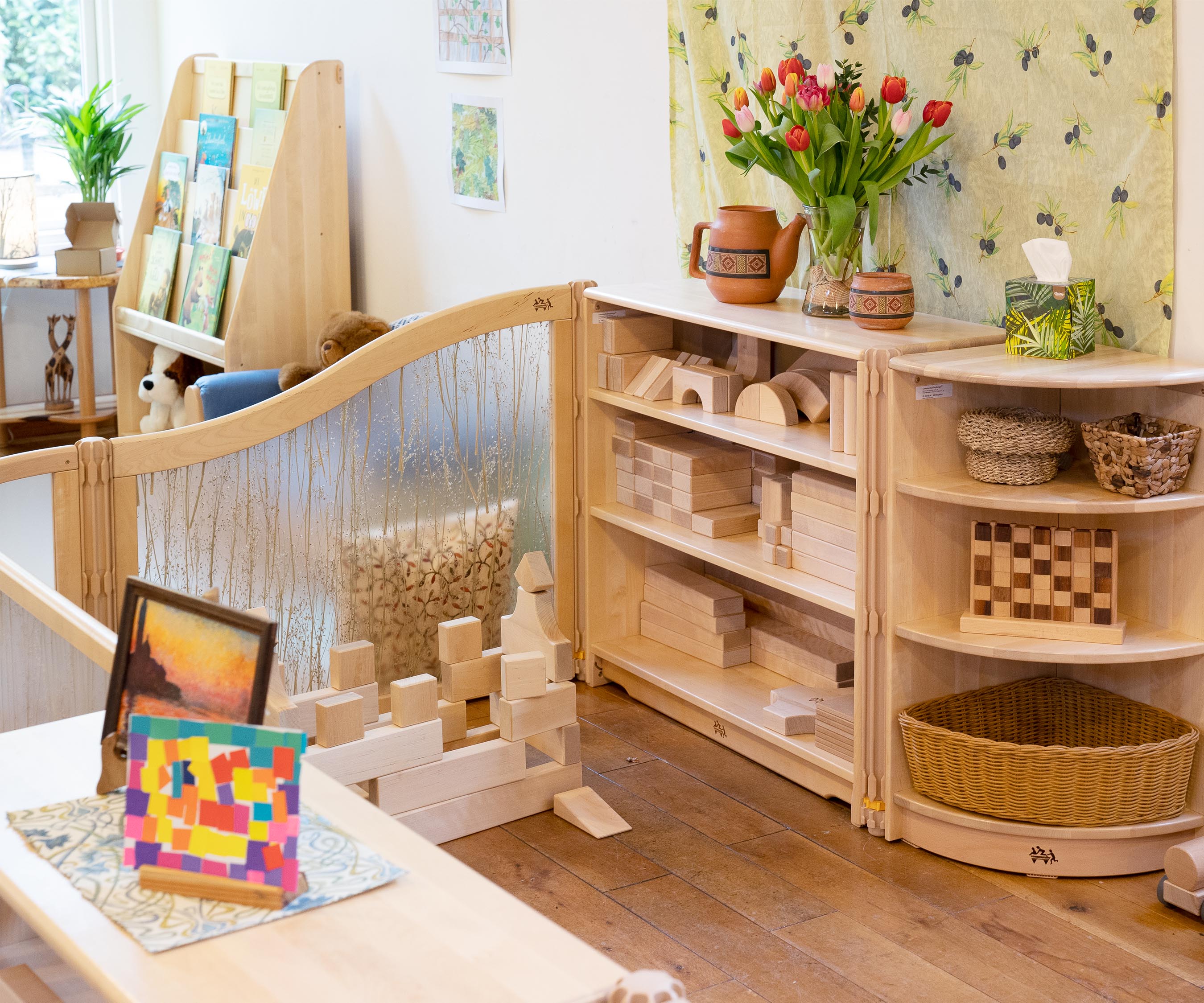 F675 Corner shelf unit 81 cm 2