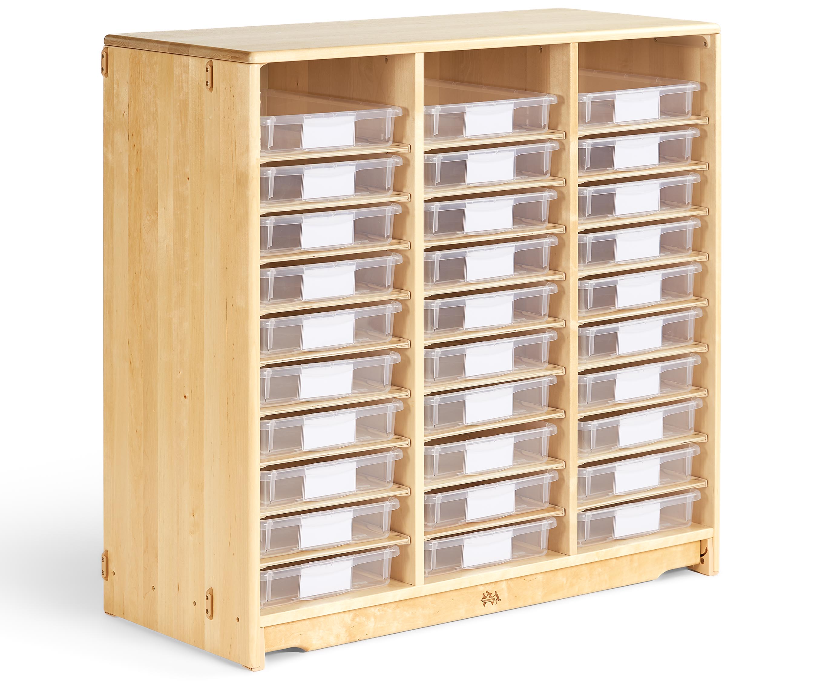 Tray unit, 106 x 102 cm w/Shallow trays