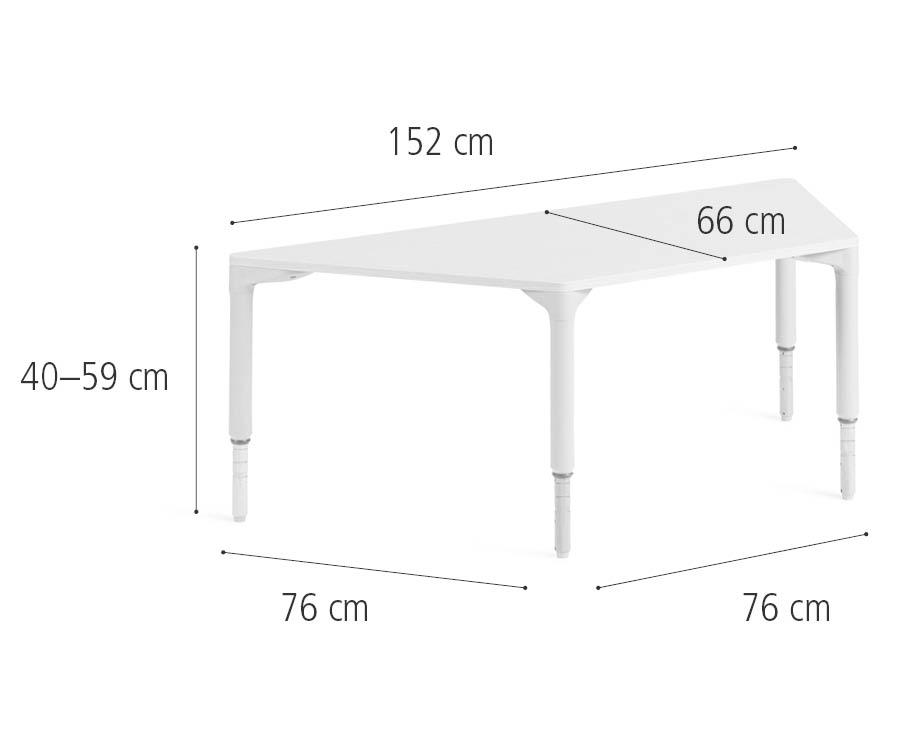 D363 76 x 152 cm Trapezoidal, Medium dimensions