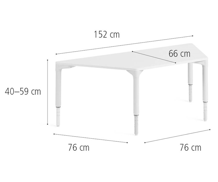 D363 76 x 152 cm Trapezoidal, Medium dimensions