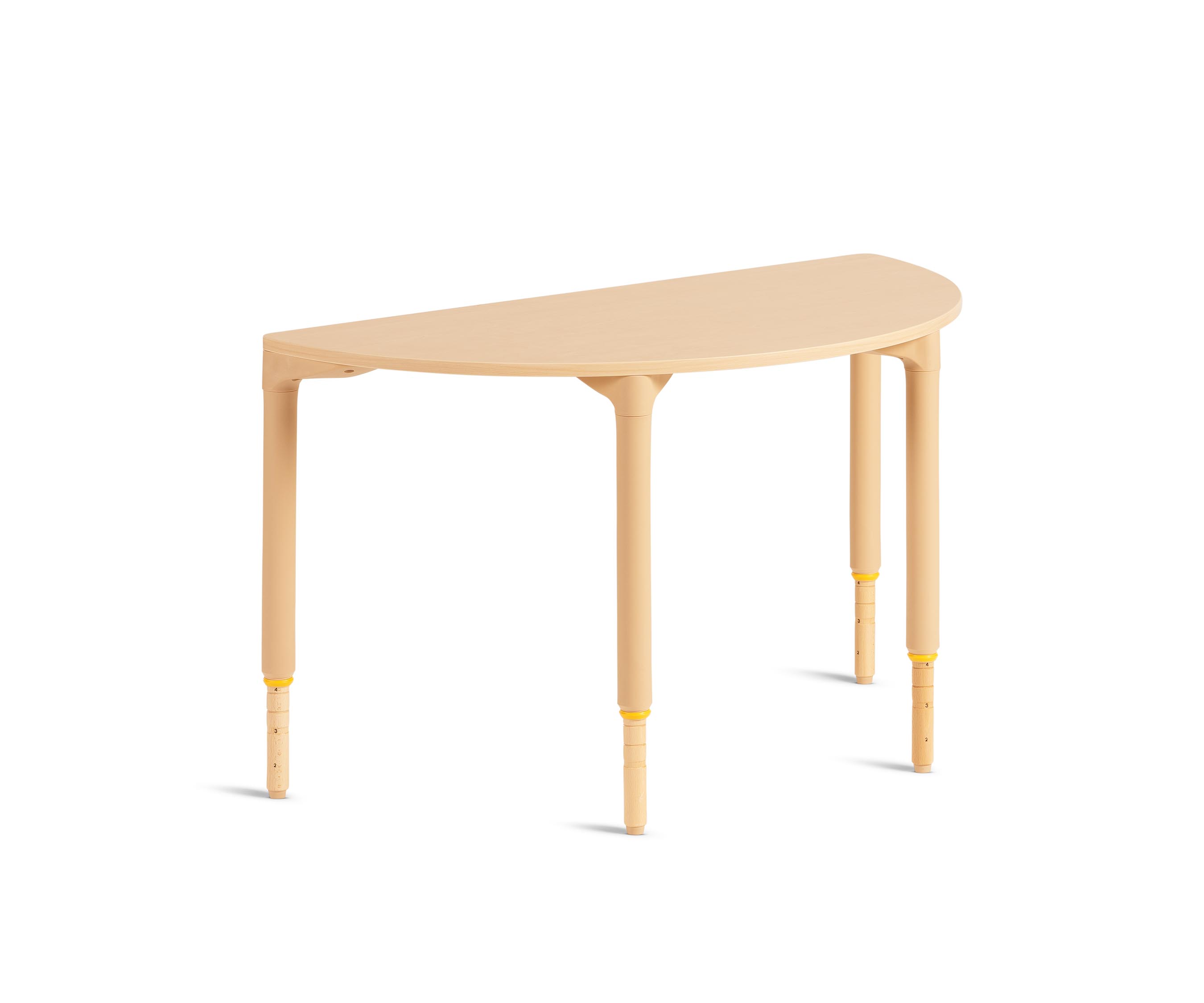 112 cm Half-moon table, high