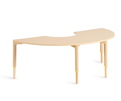 163 cm Horseshoe table, medium