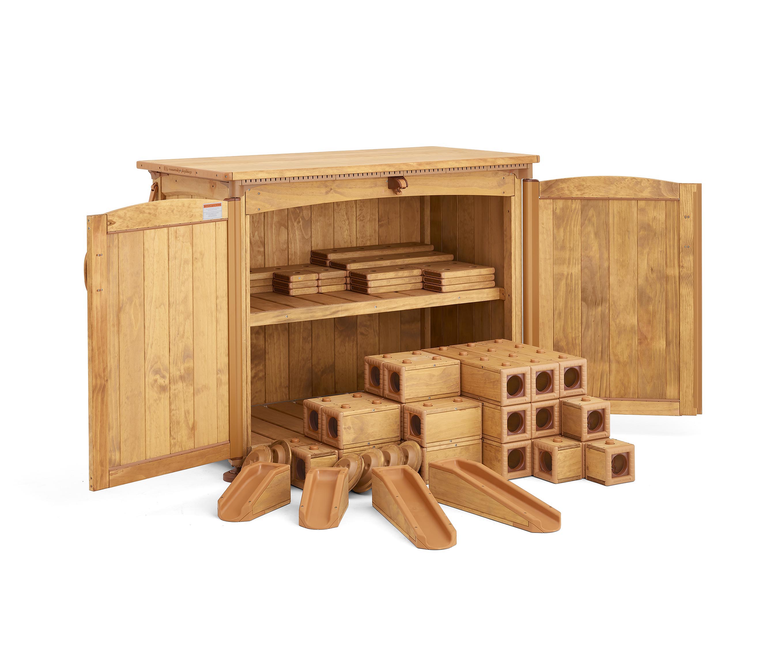 Outdoor sales wooden blocks