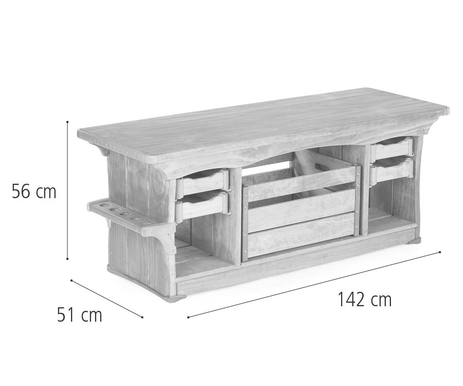 W456 Outlast classic counter 56 cm dimensions