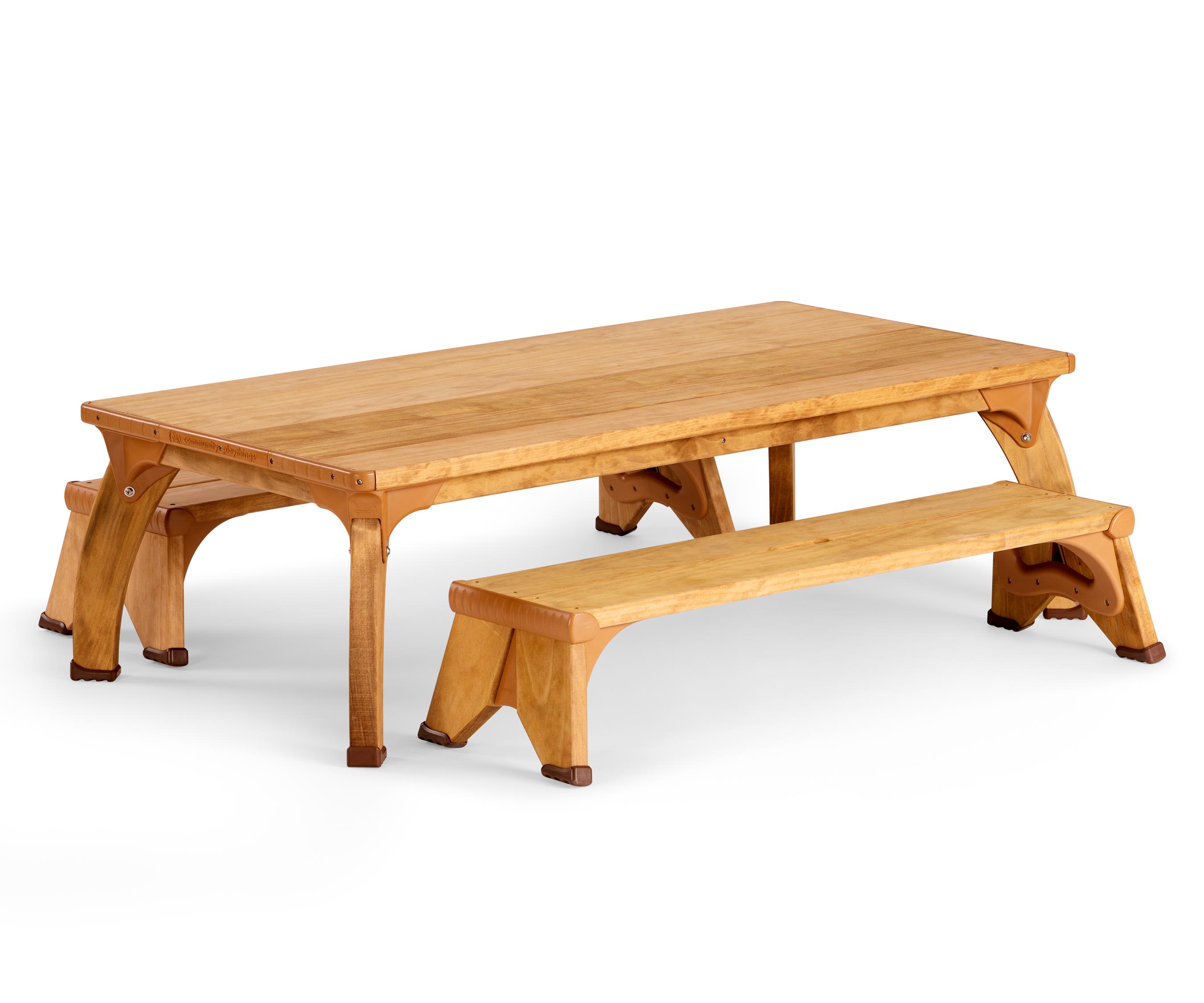 Medium rectangular play table set