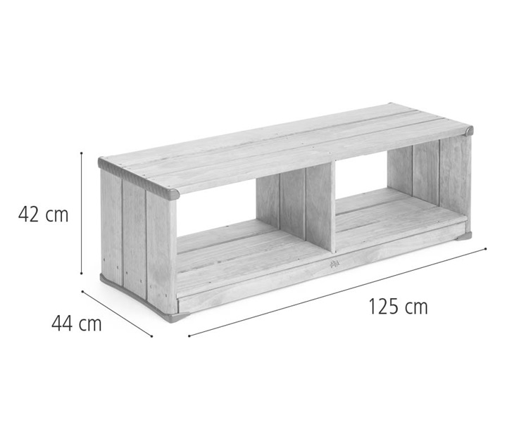 W331 Outlast storage bench dimensions