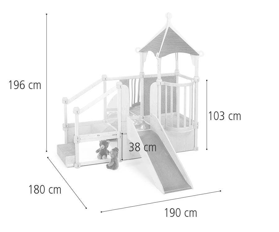 G828 Rapunzel's tower dimensions