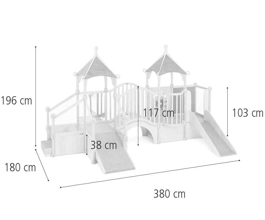 G848 Tower bridge with balcony dimensions