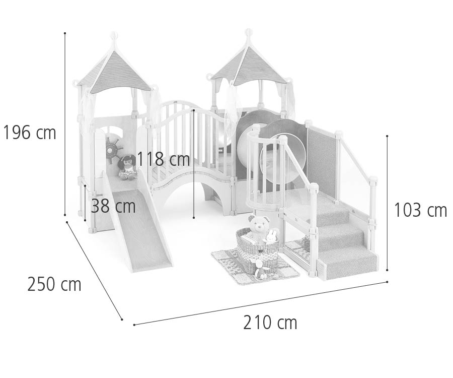 G865 The palace dimensions