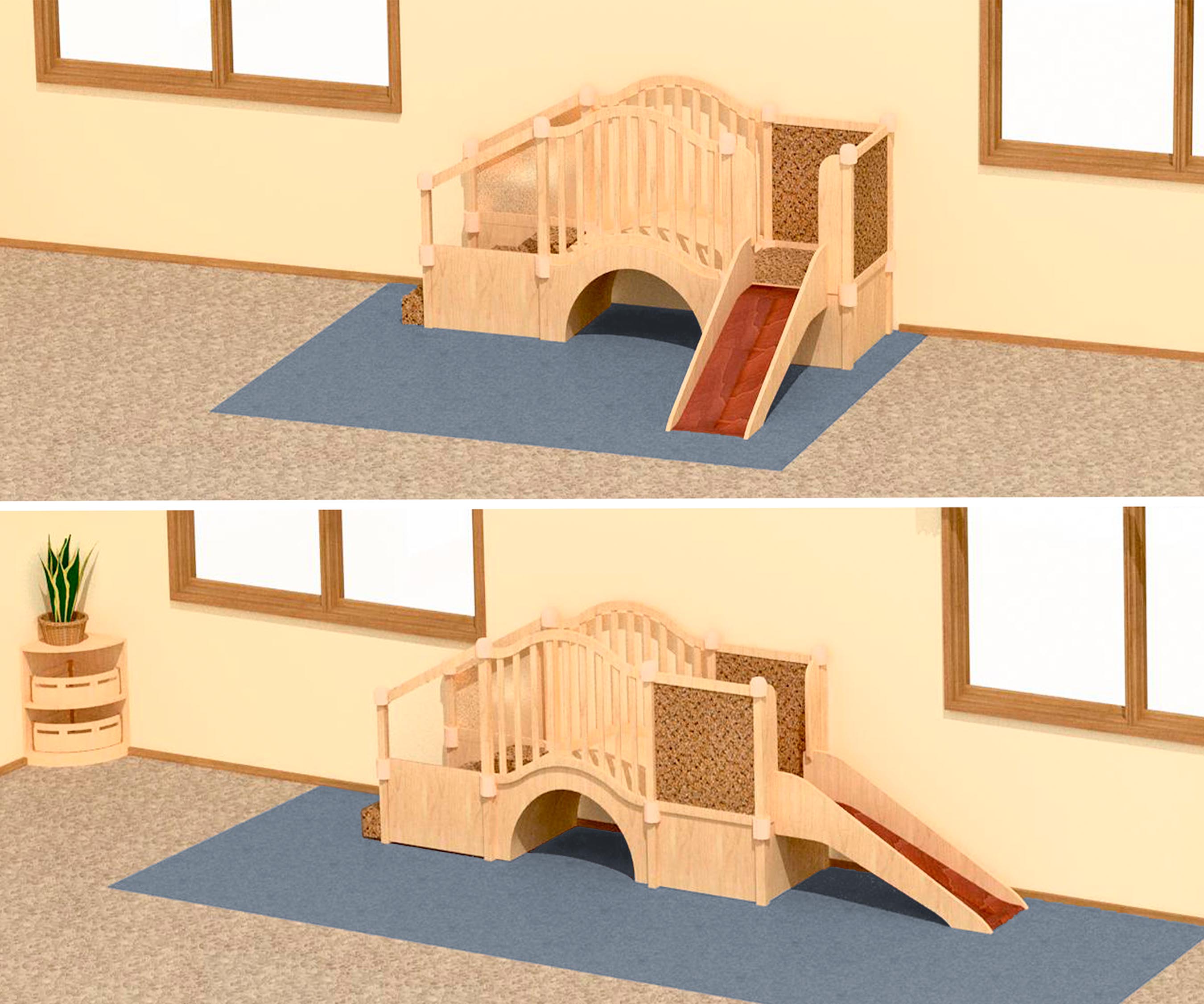 G835 Billy goat&amp;rsquo;s bridge with slide 1