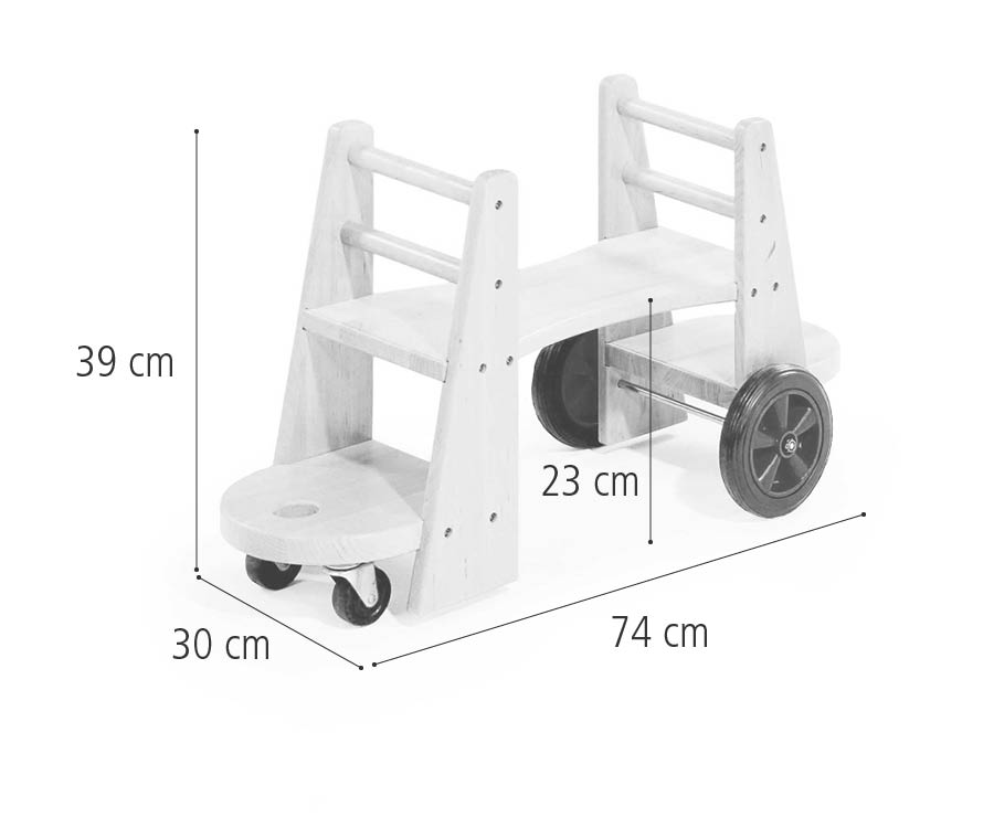 P61 Push me-pull me dimensions