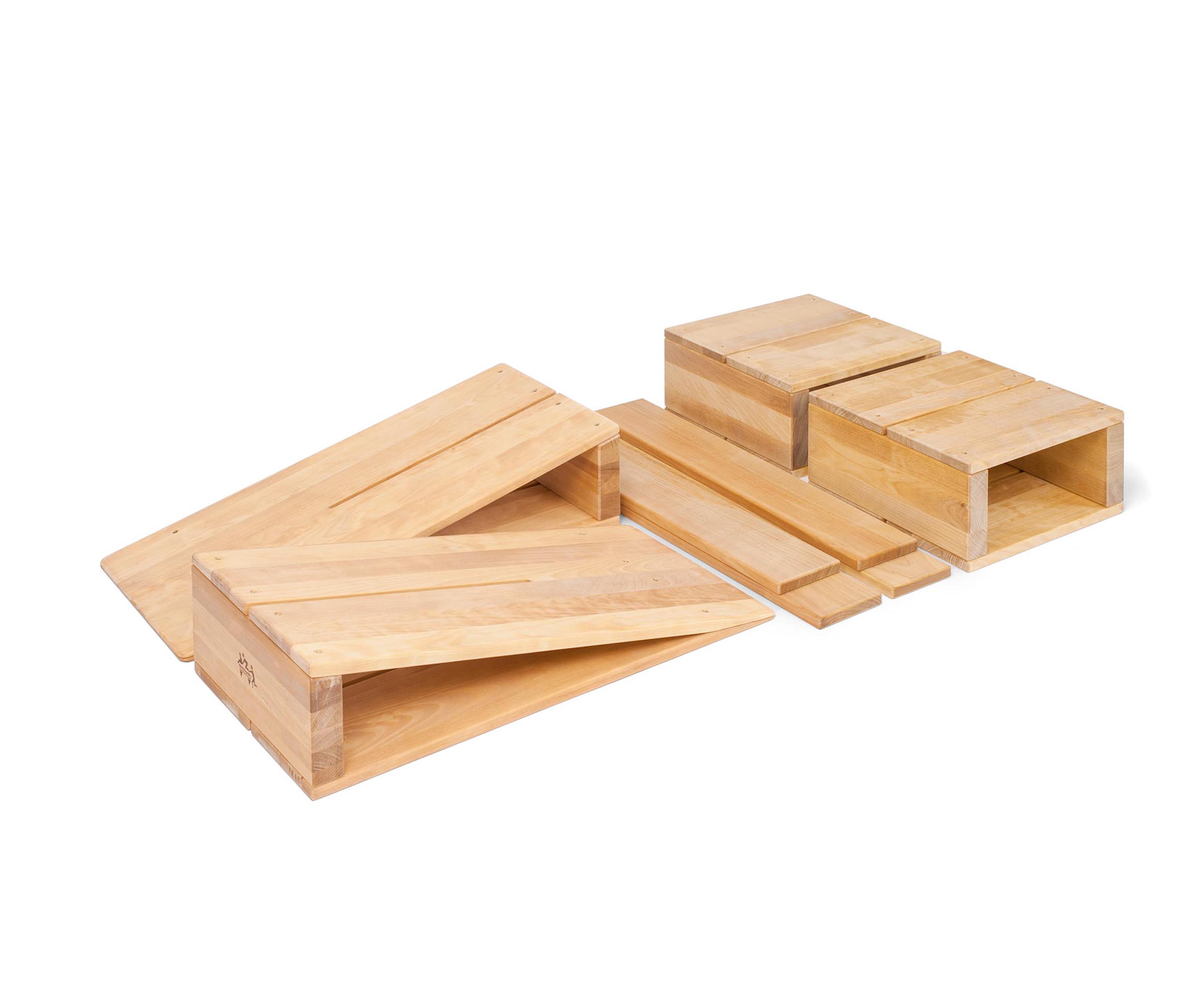 Top up set of 8 hollow blocks