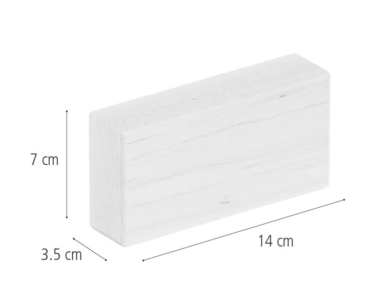 G501 Set of 4 Unit block units dimensions