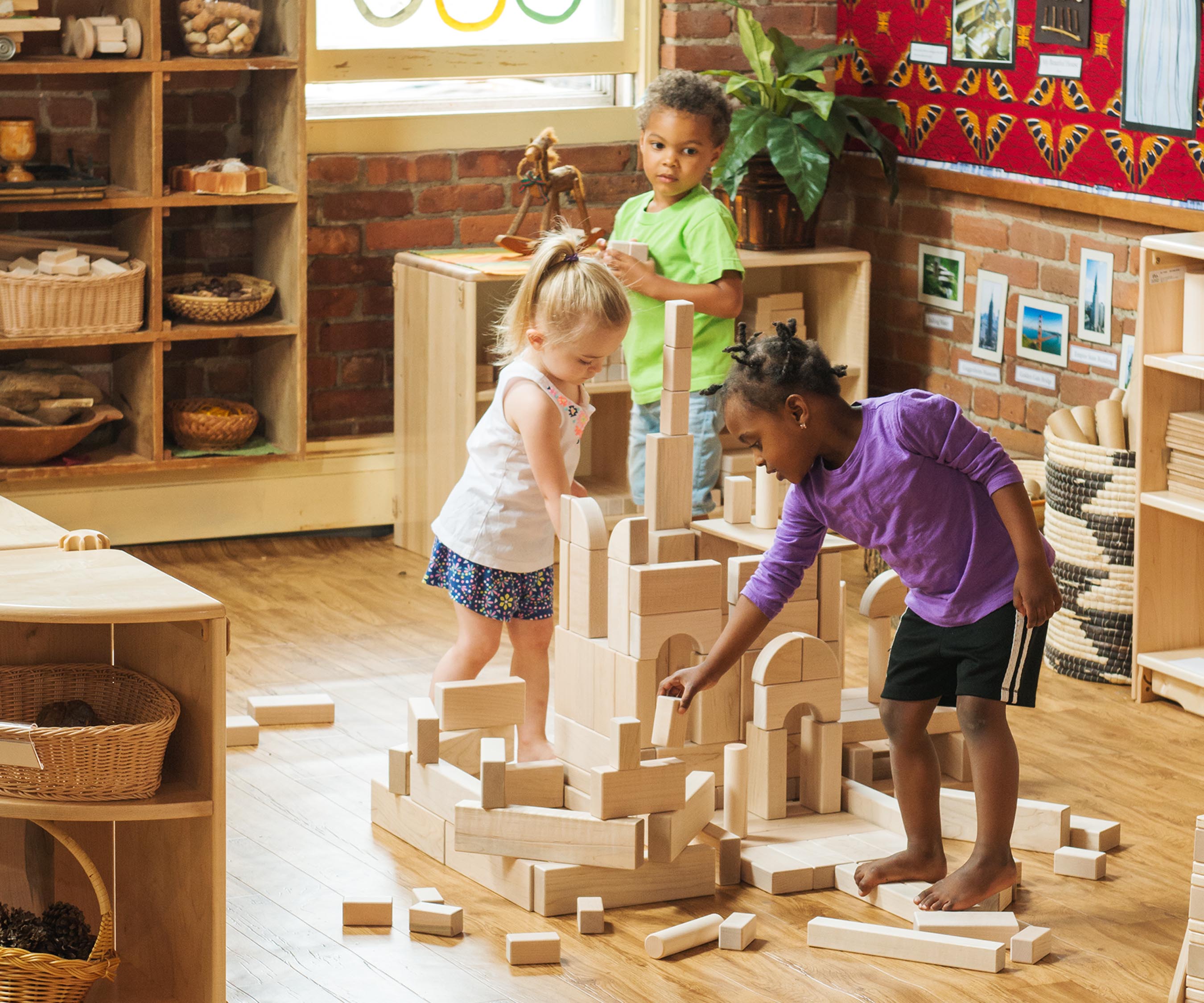 Kids top block set