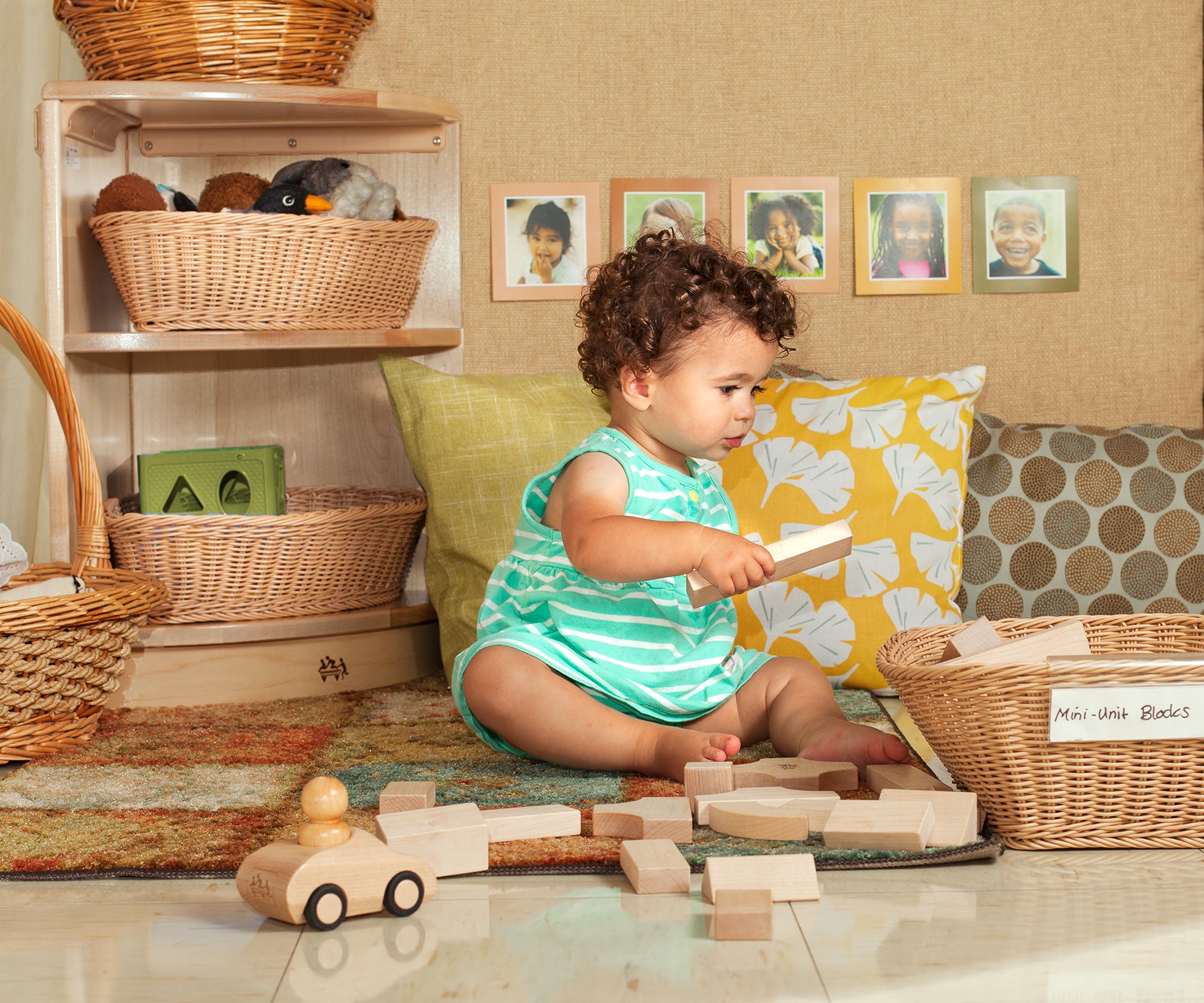 Mini unit block double set