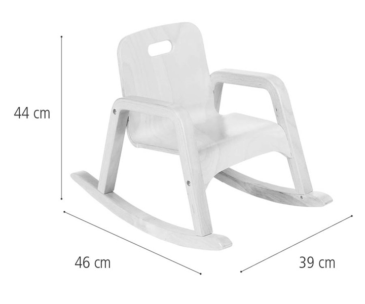 J940 Child&apos;s rocking chair dimensions