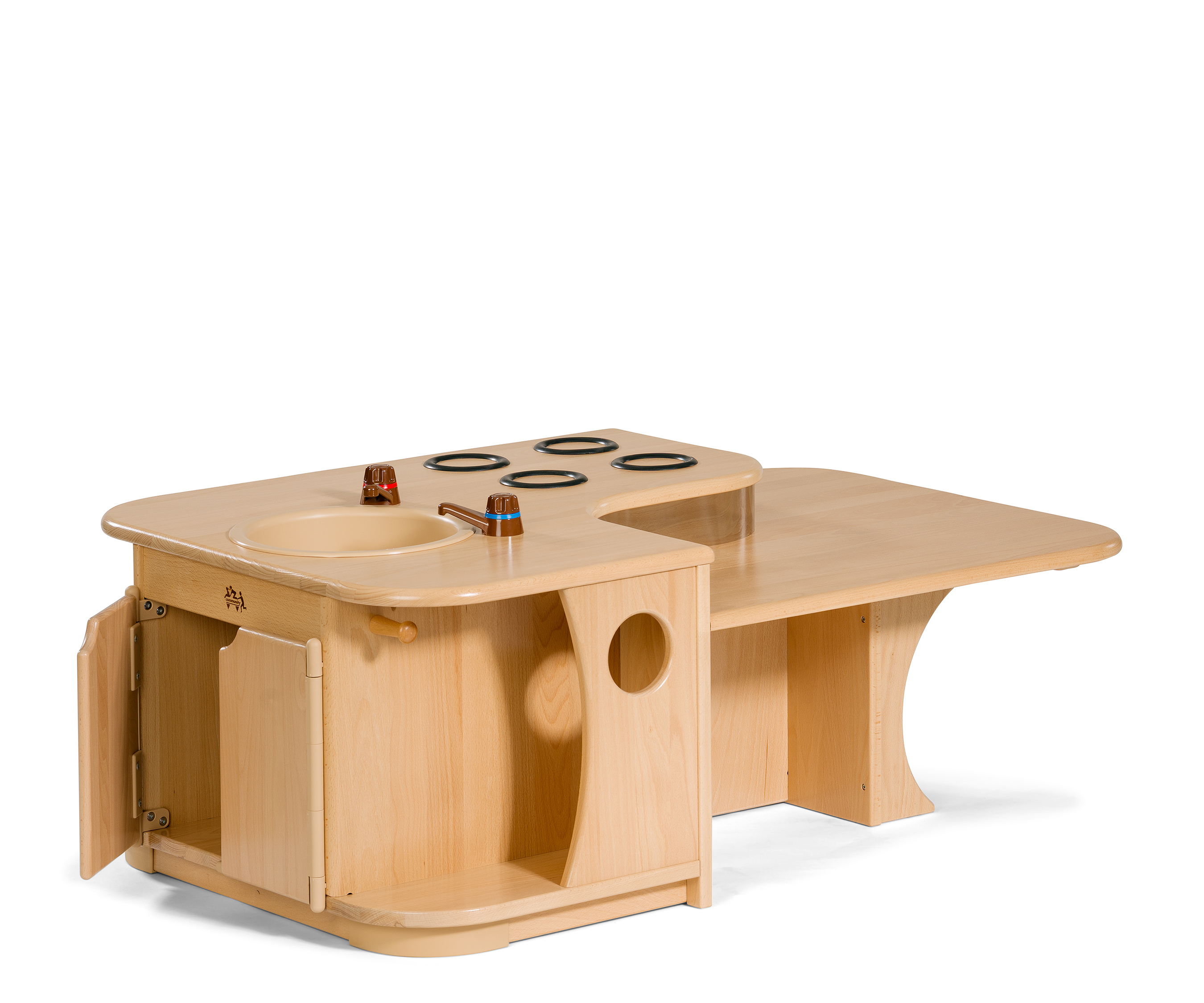 The Low Kitchen Island home corner play piece