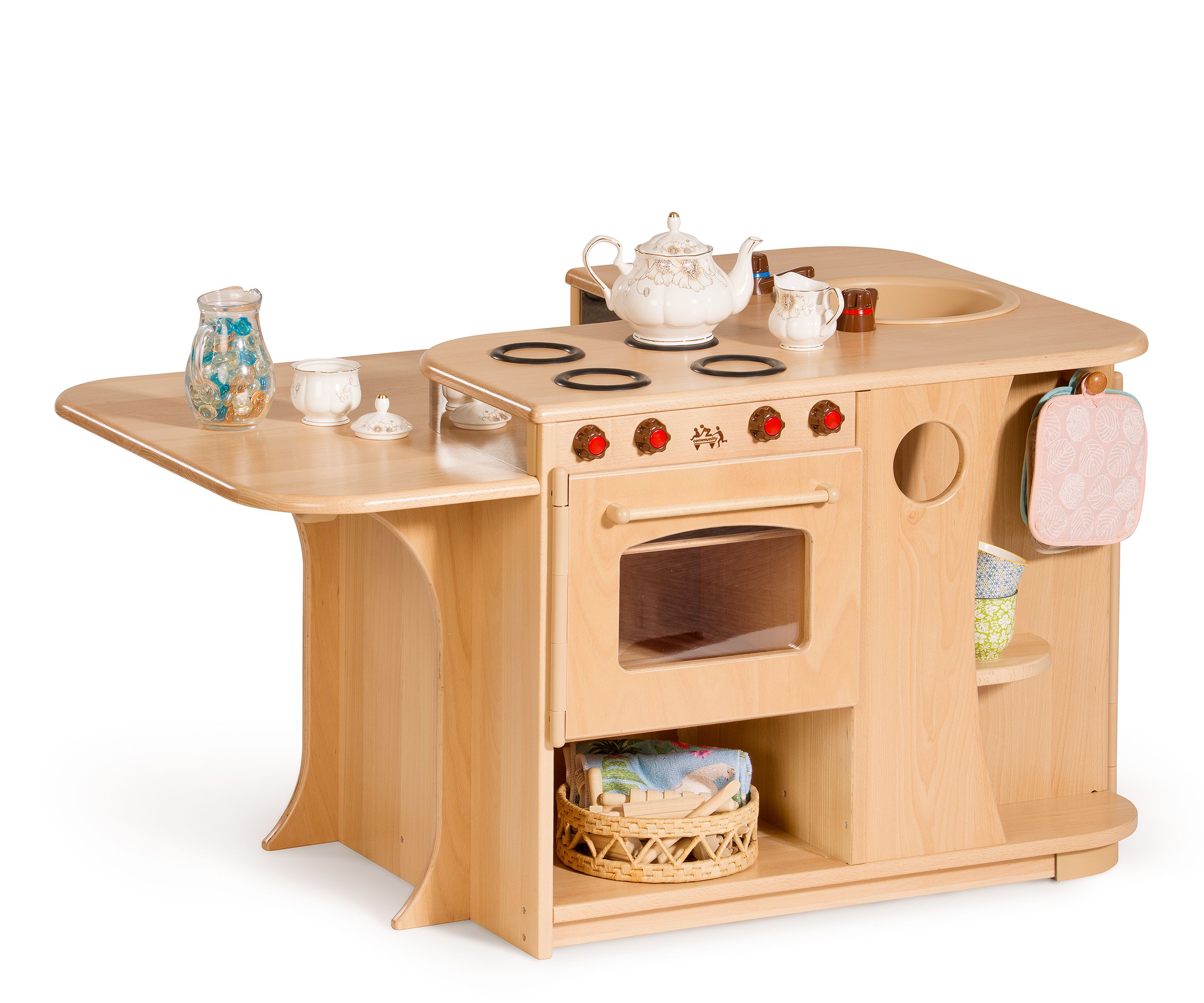 High Kitchen Island