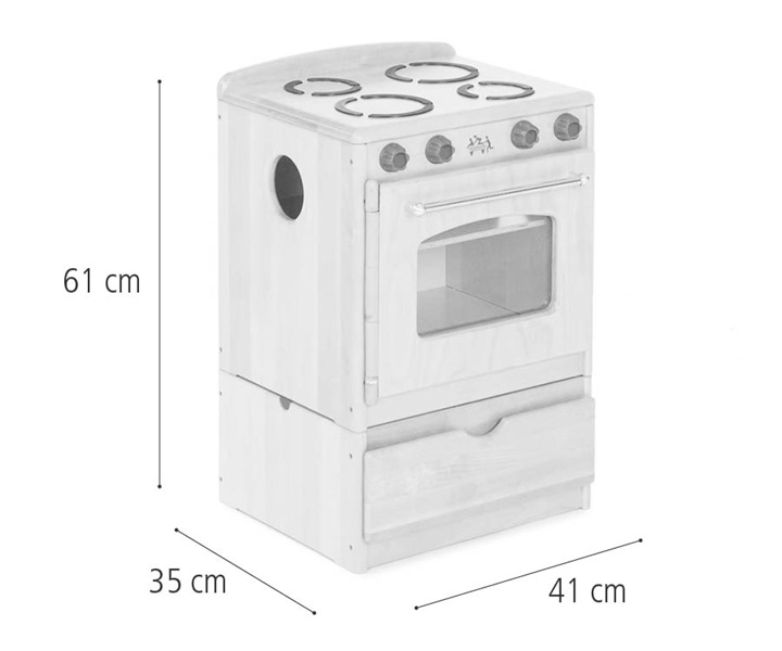 C513 Cooker and Drawer dimensions