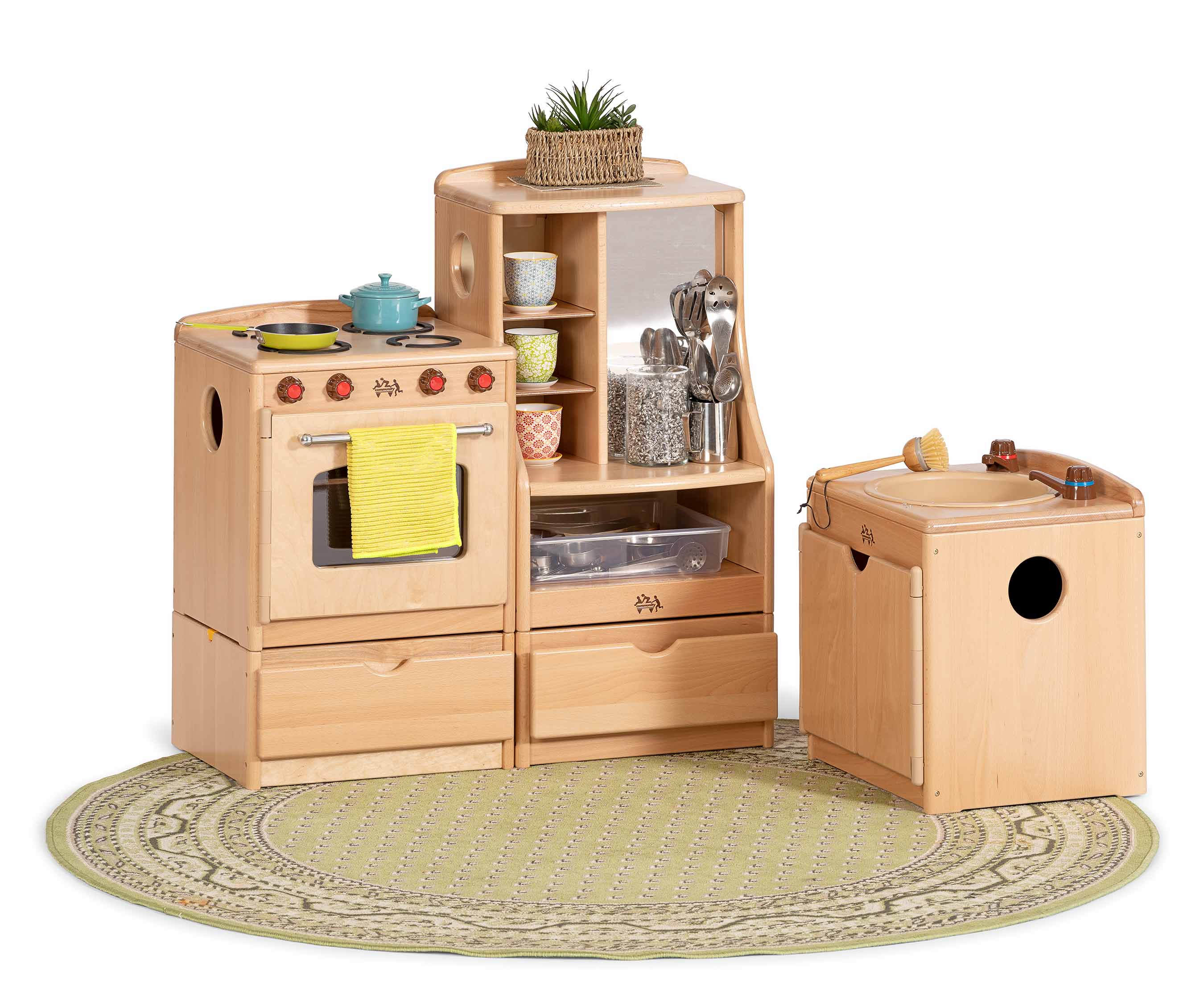 Play kitchenette shop