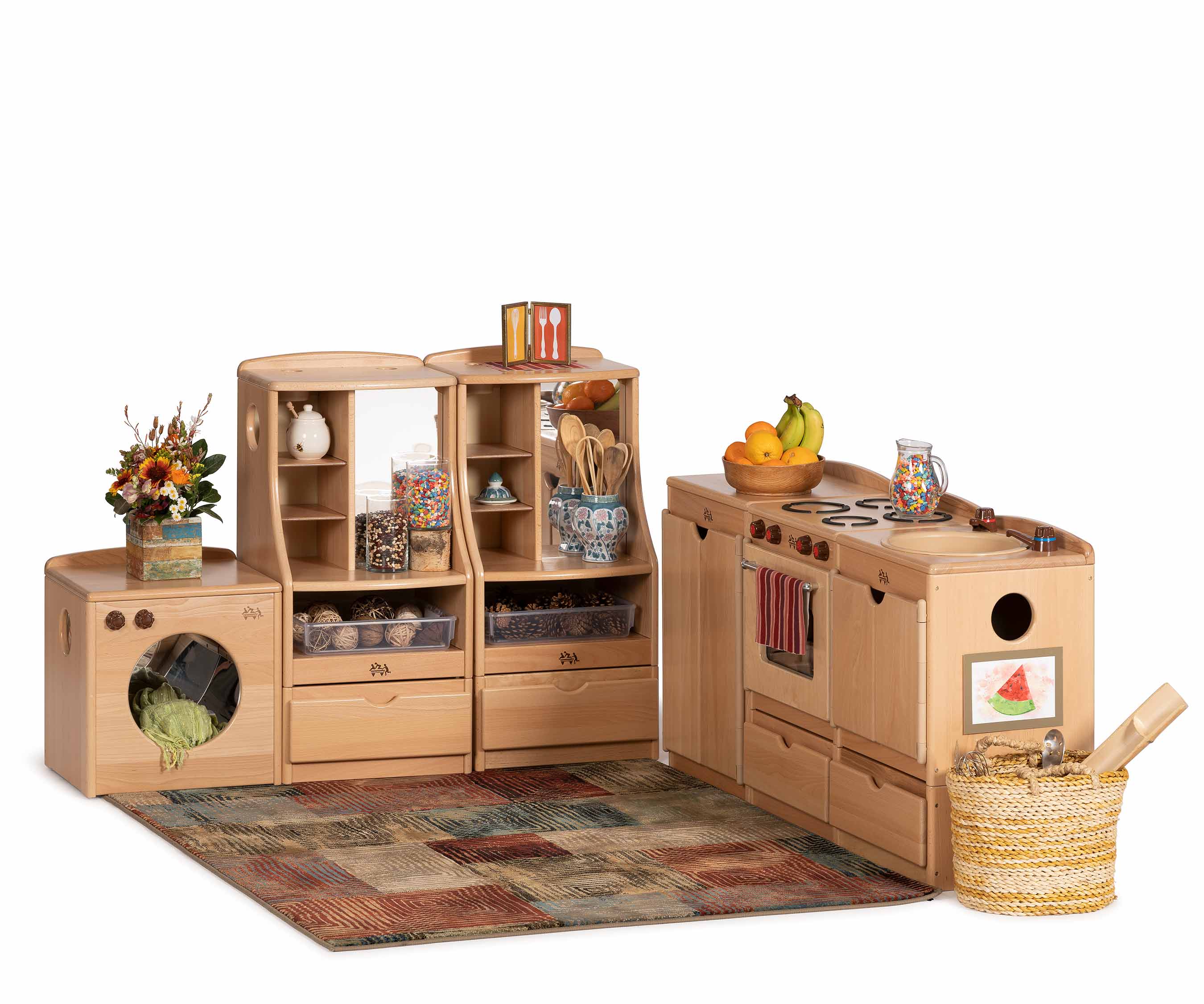 Country play kitchen hotsell set