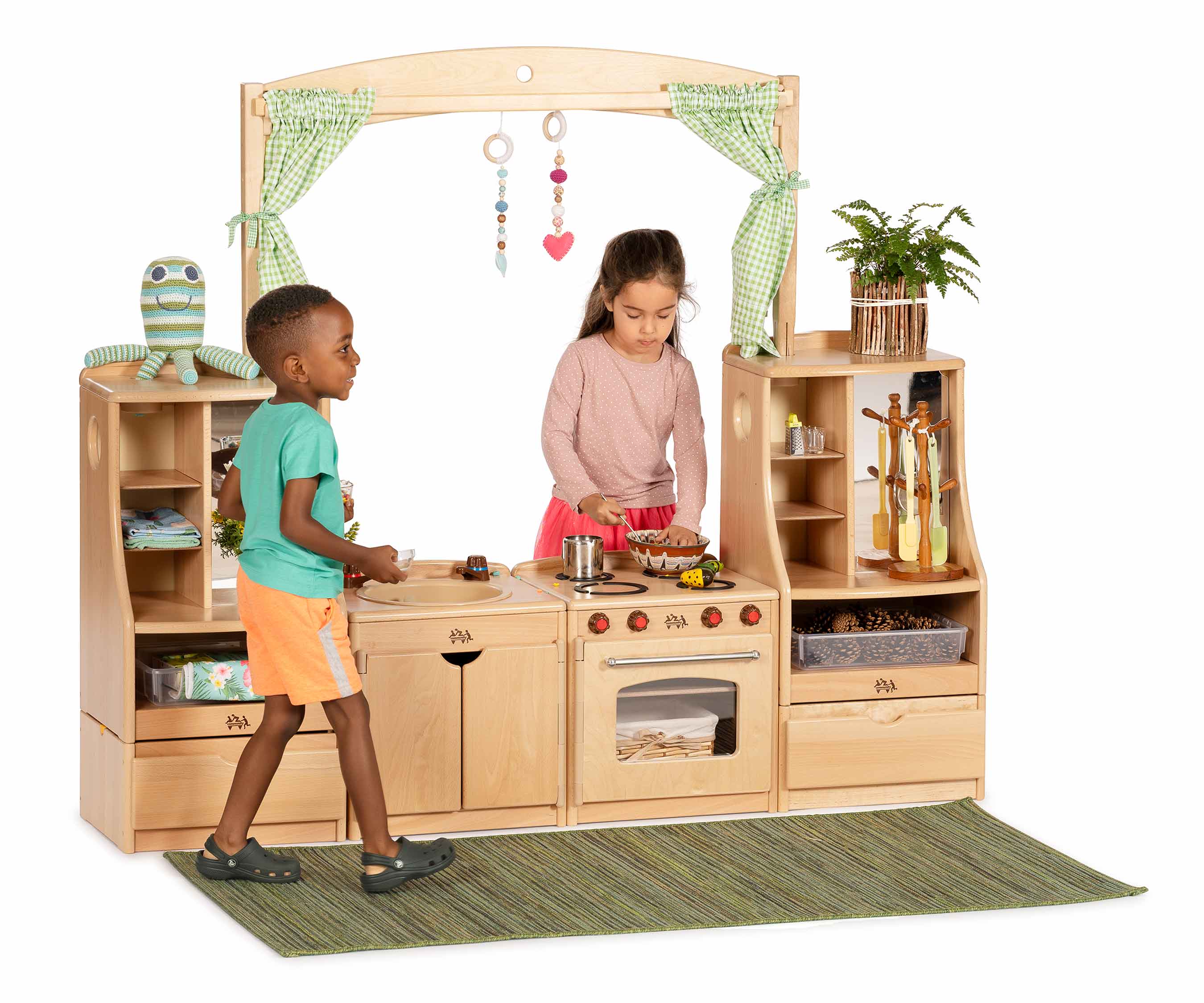 Little tikes wooden play kitchen shop