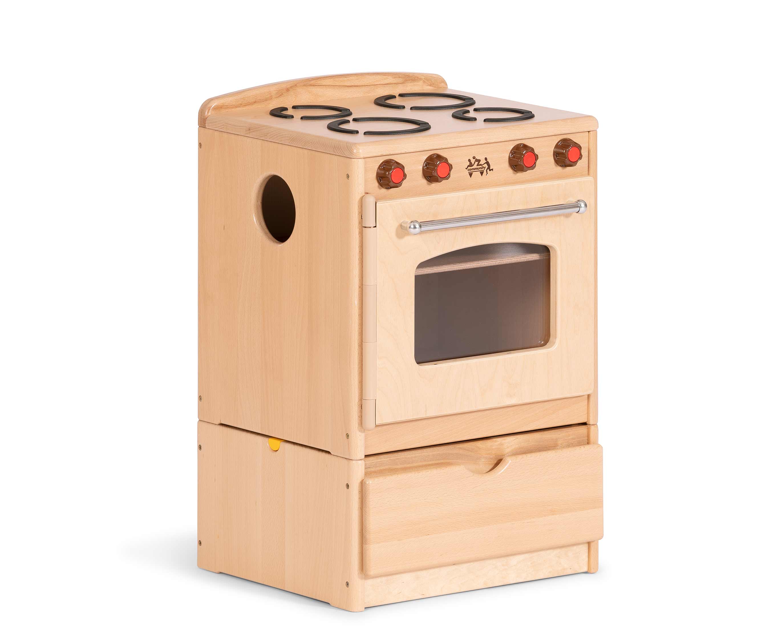 Cooker and drawer