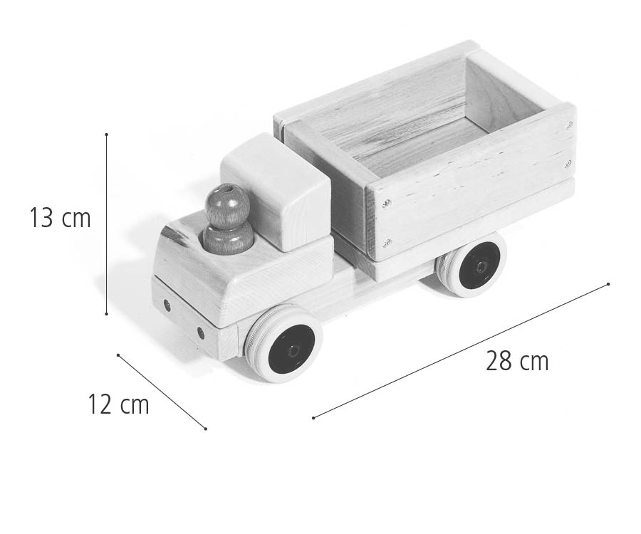 T72 Small dump truck dimensions