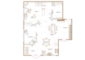 Twos room floor plan for planning your nursery