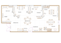 floorplan for planning a Montessori classroom for 20 children