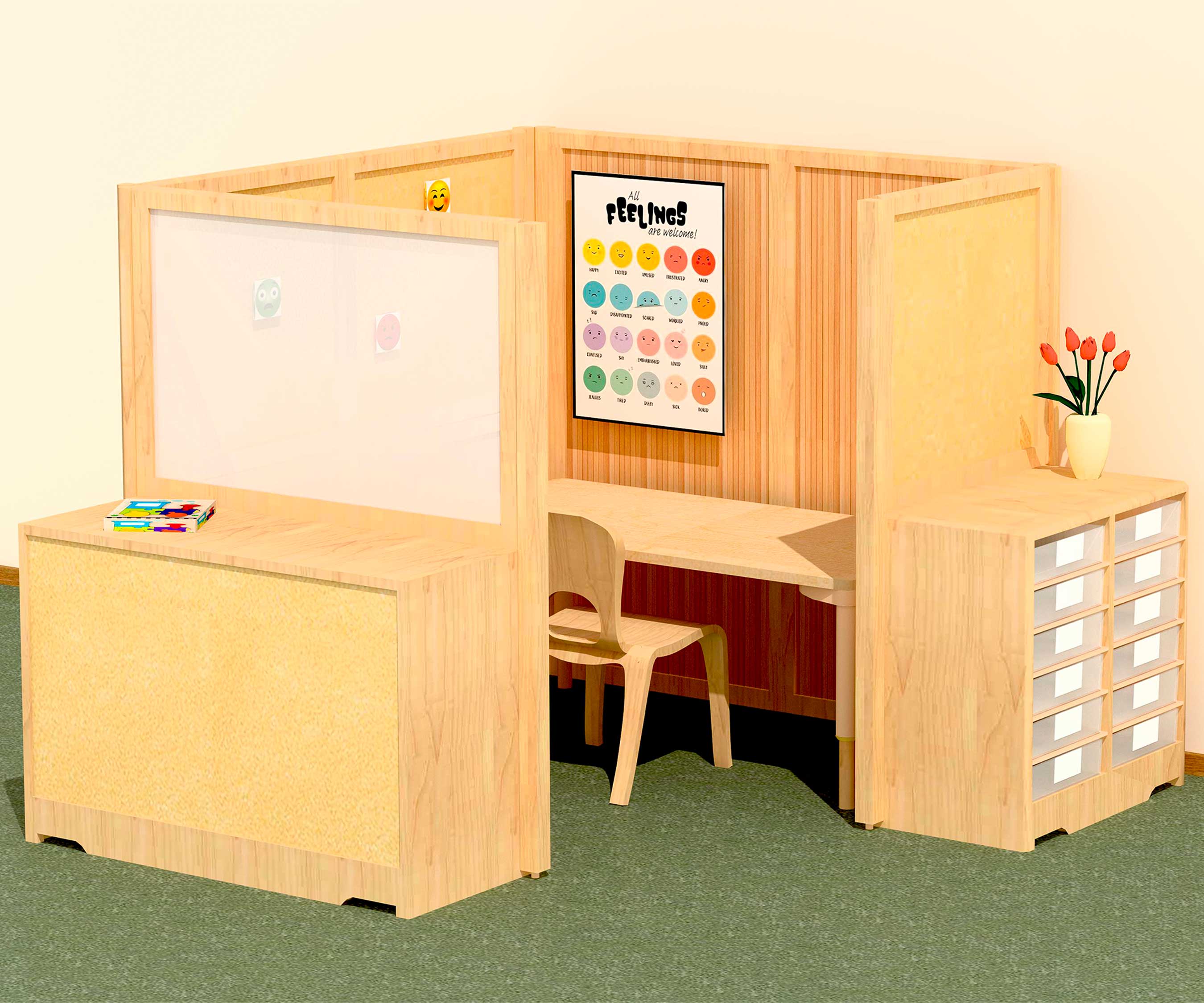 Reception workstation