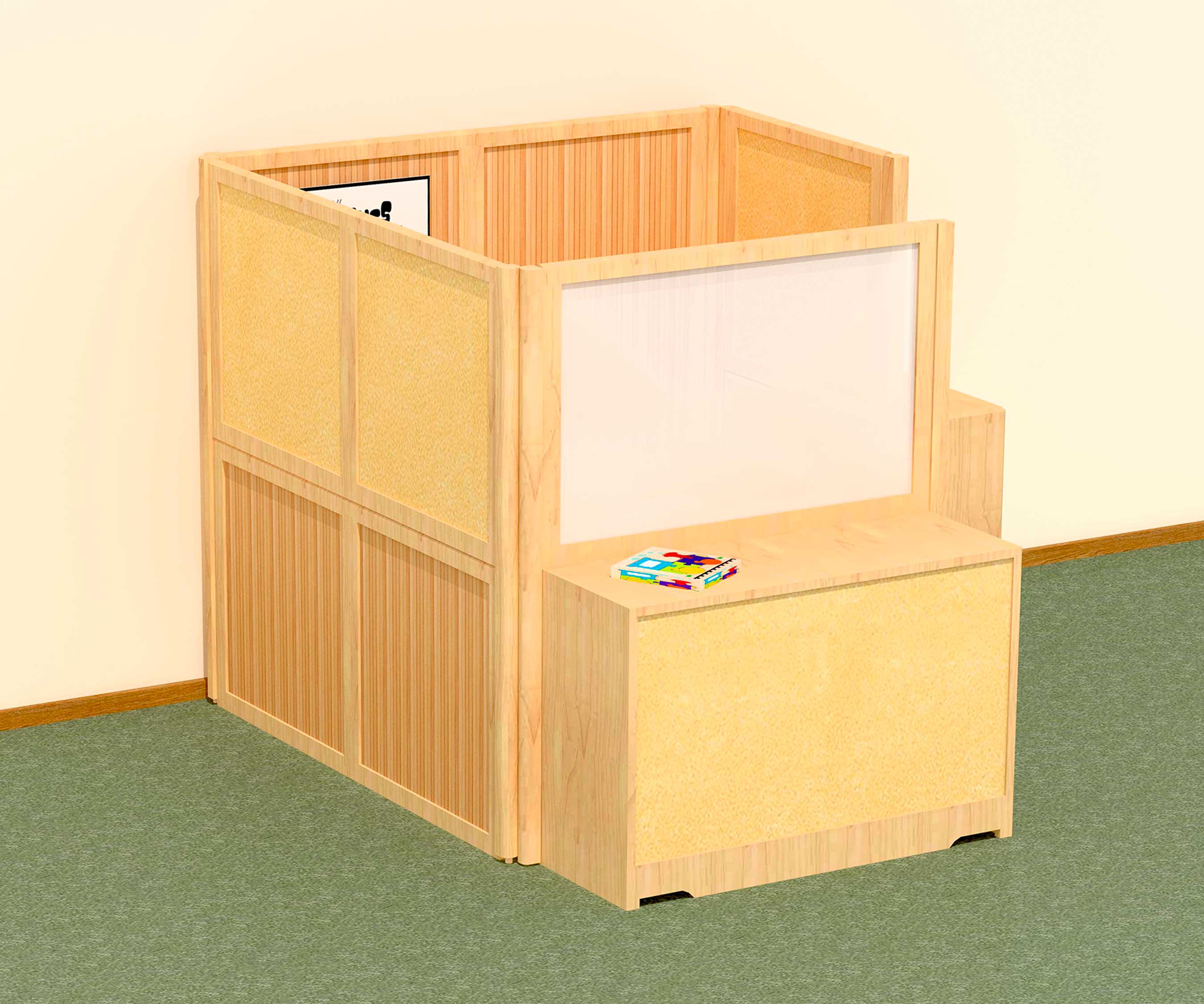 Reception workstation view 3